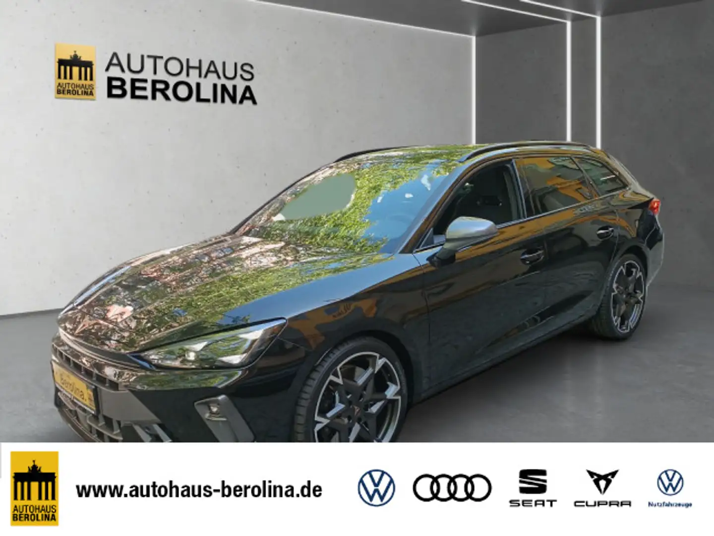 CUPRA Leon ST 2.0 TSI 4D VZ DSG *AHK*ACC*R-CAM*PDC* Schwarz - 1