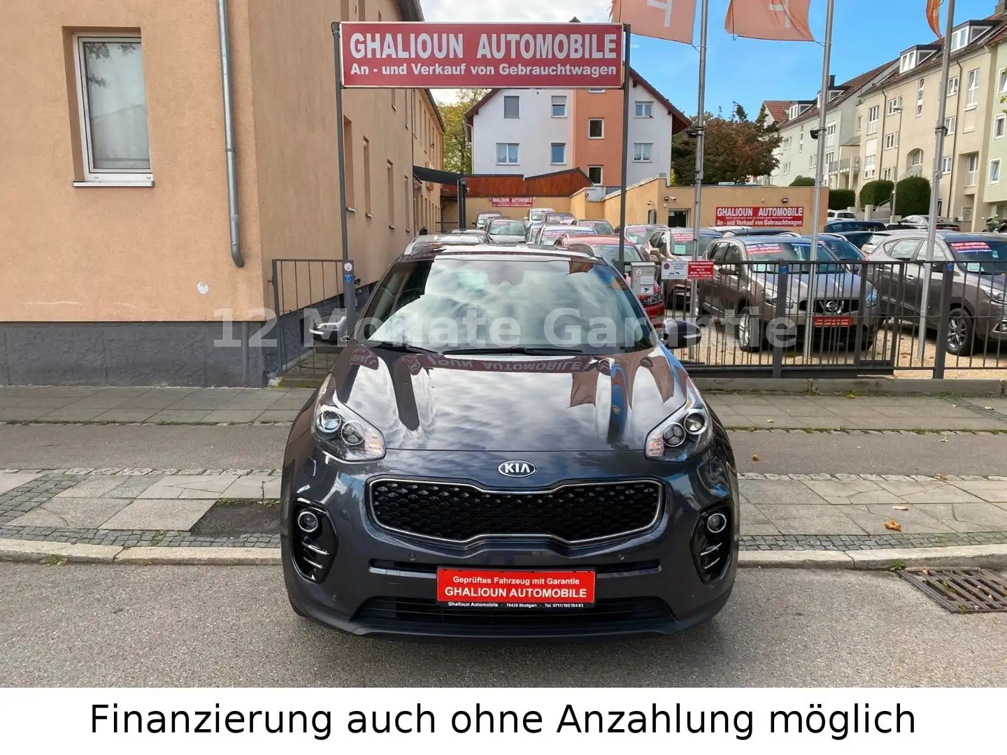 Kia Sportage 1.6 GDI Attract 2WD Navi Rückfahrkamera Grijs - 1