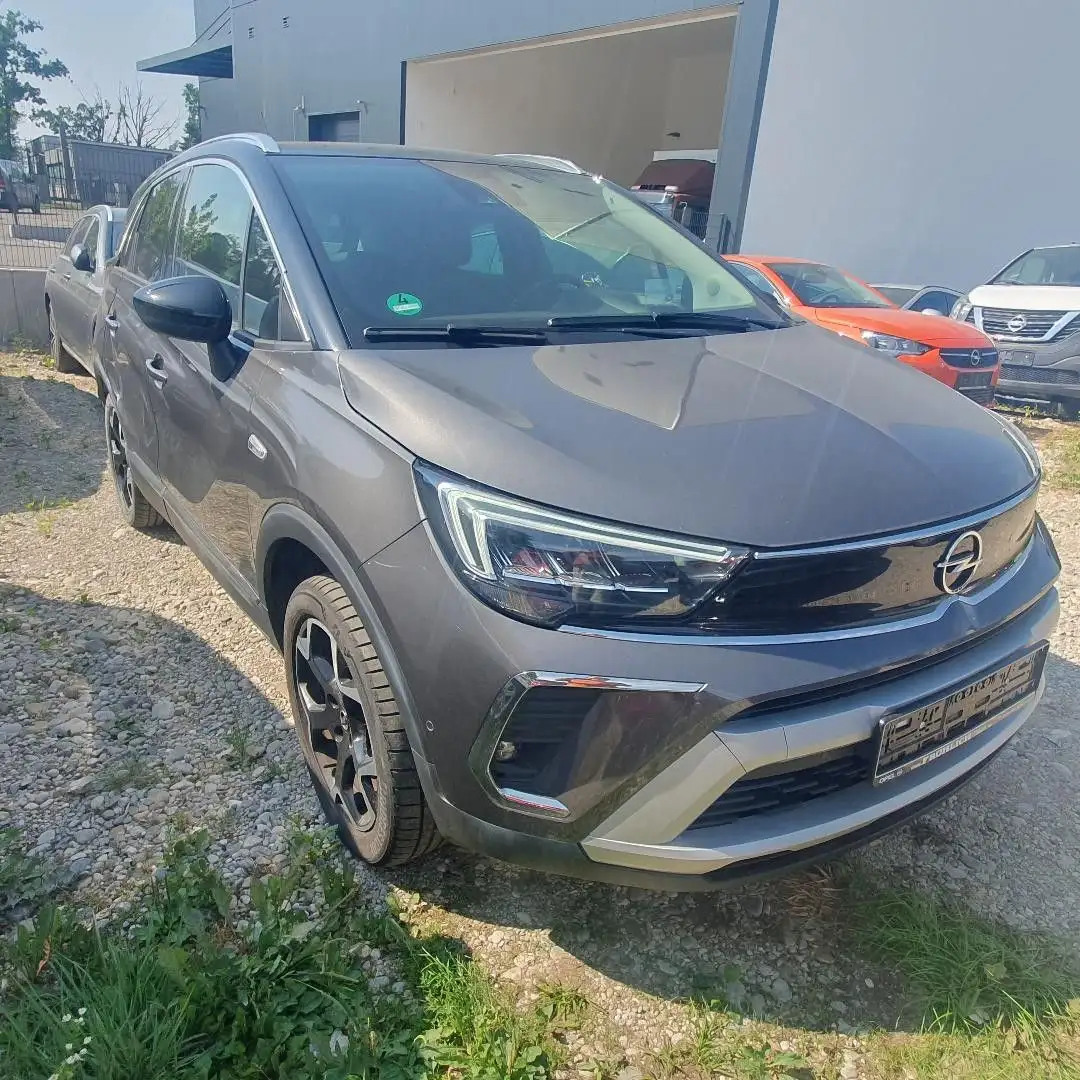Opel Crossland X 1.2 Automatik Ultimate Gris - 1