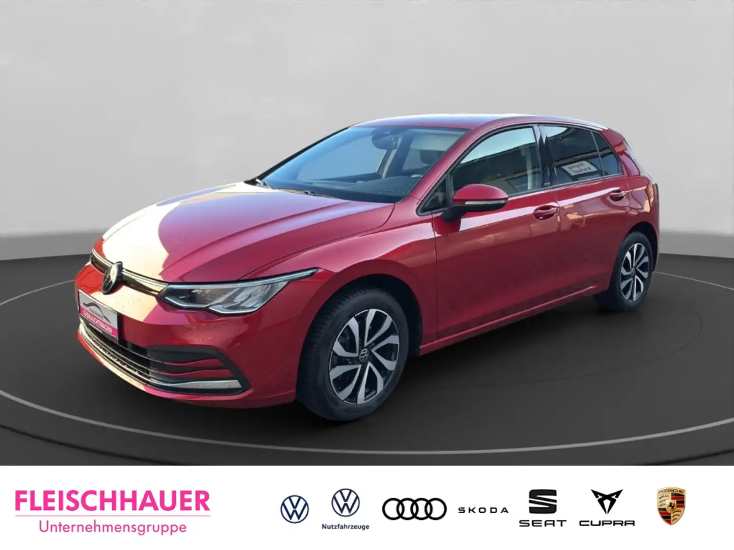 Volkswagen Golf VIII Active 1.5 eTSI Life AHK Kamera LED Rot - 1