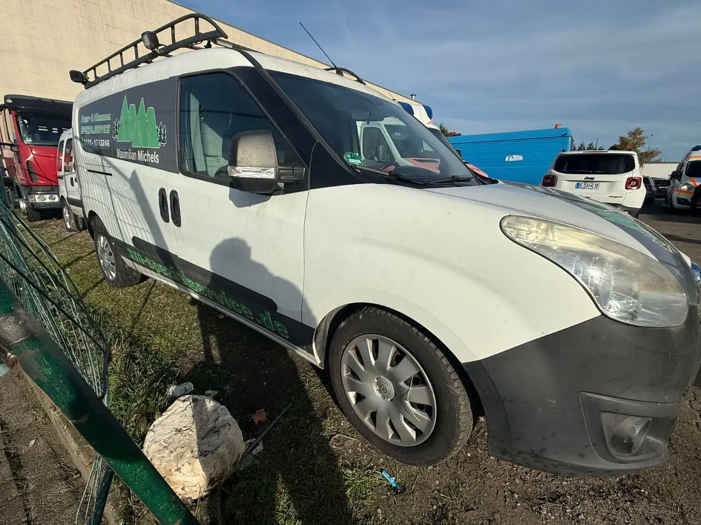 Opel Combo D Kasten L2H1*KLIMA*DIESEL*99 KW Blanc - 2