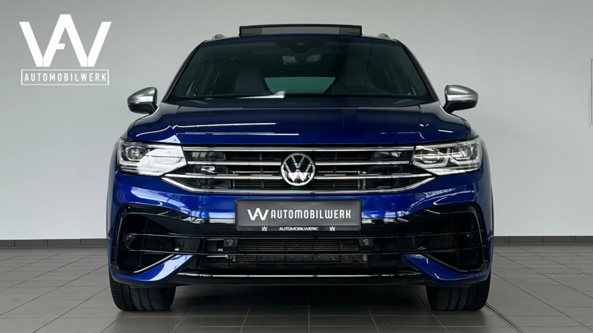 Volkswagen Tiguan R 4Motion |PANO |MATRIX |HUD |AHK |ACC Blau - 2