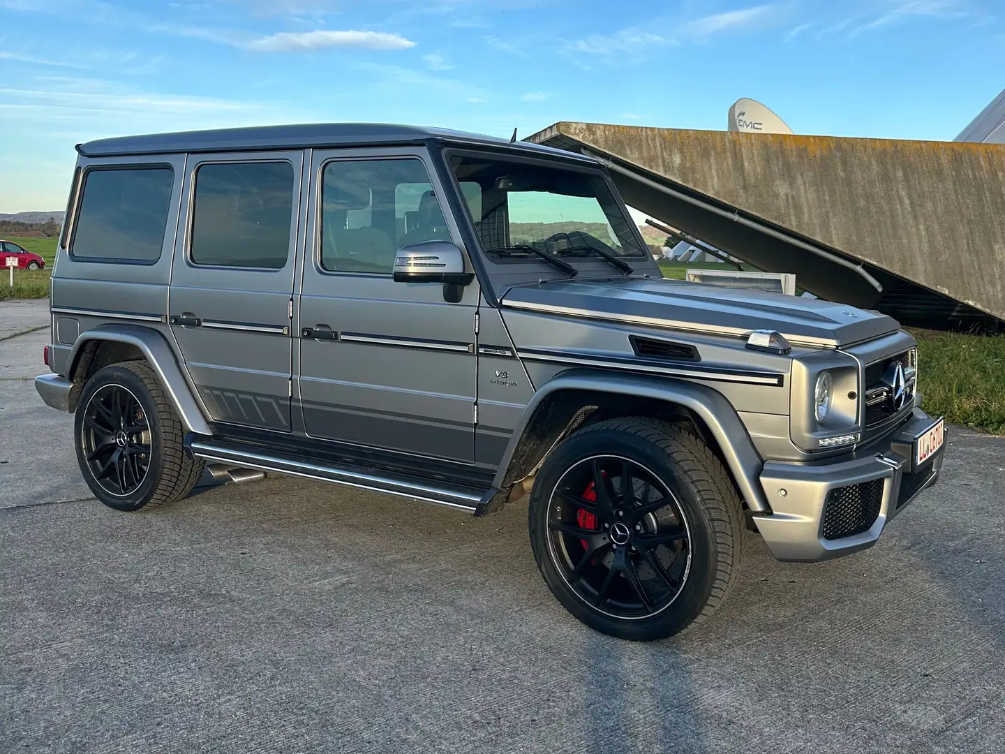 Mercedes-Benz G 63 AMG MwSt ausweisb, Platin Magno, 1 Hd, Designo, neuw. Grau - 1