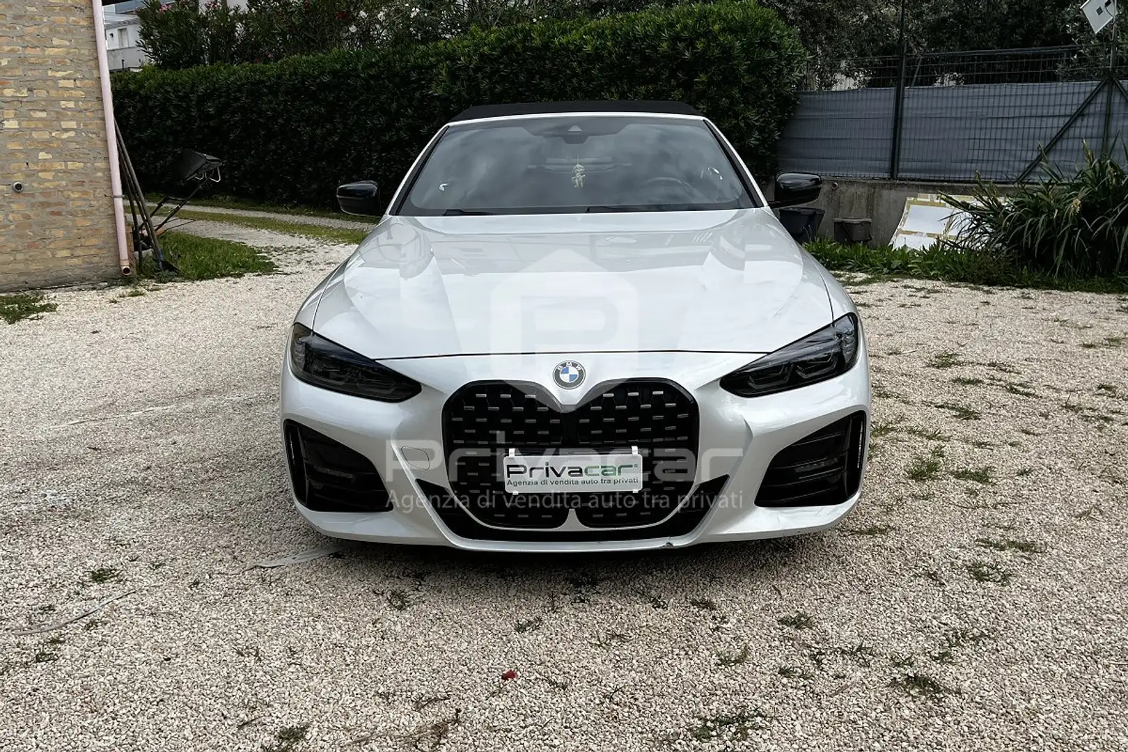 BMW 420 420d 48V Cabrio Msport Weiß - 2