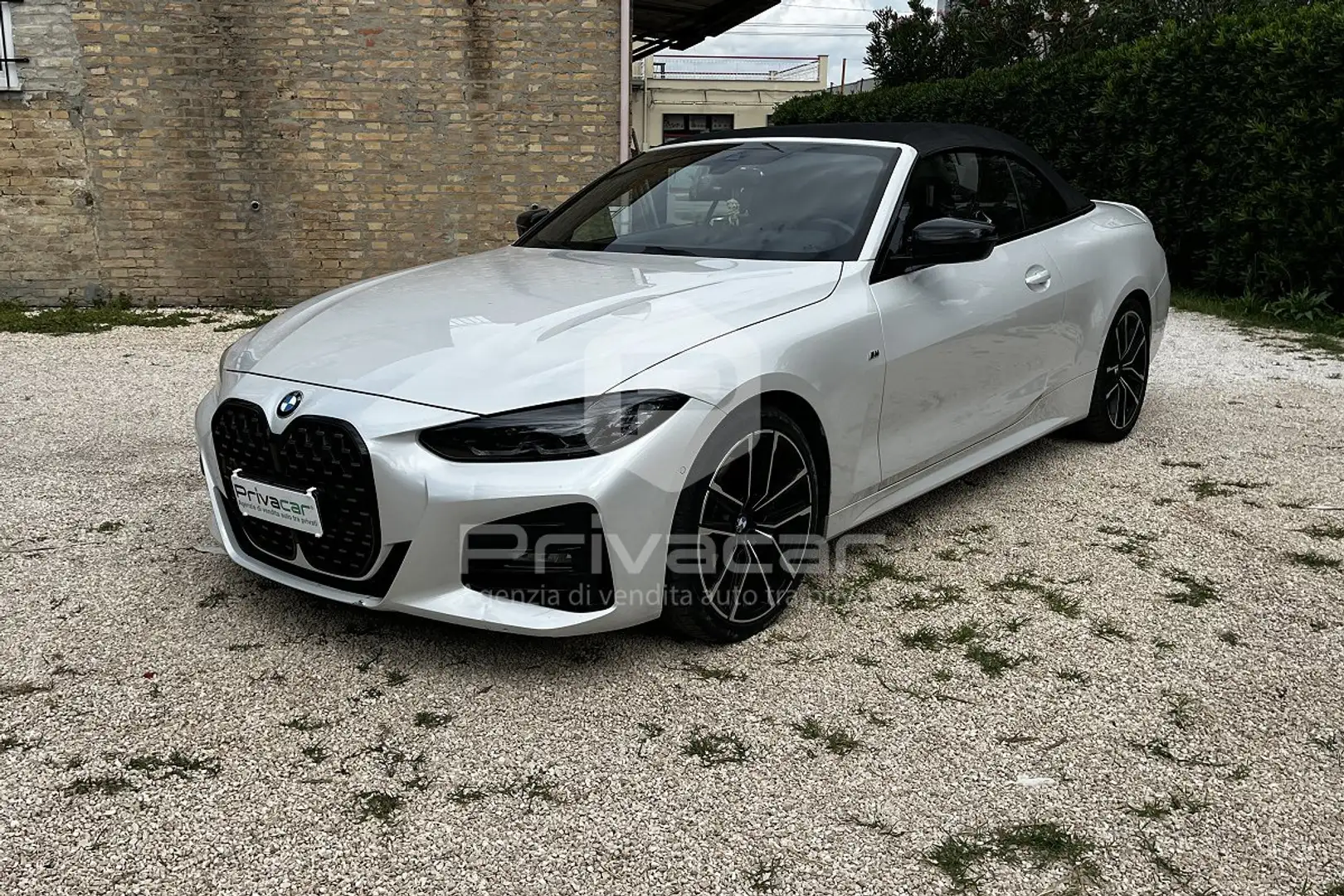 BMW 420 420d 48V Cabrio Msport Weiß - 1