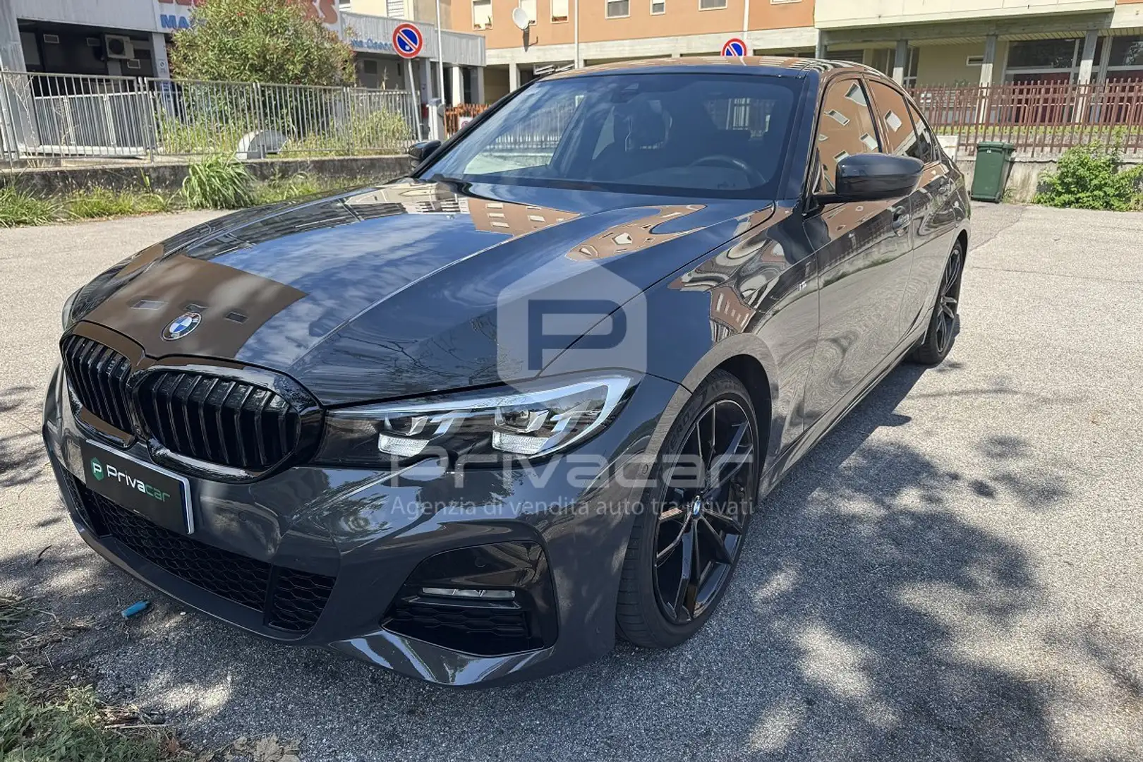 BMW 320 320d Msport Argent - 1