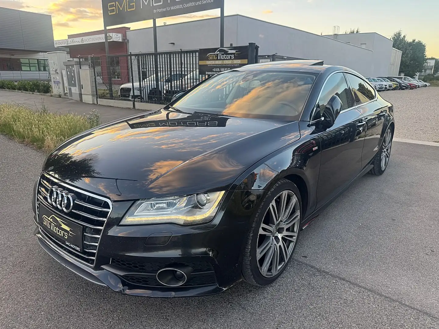 Audi A7 Sportback 3,0 TDI quattro DPF S-tronic Zwart - 2