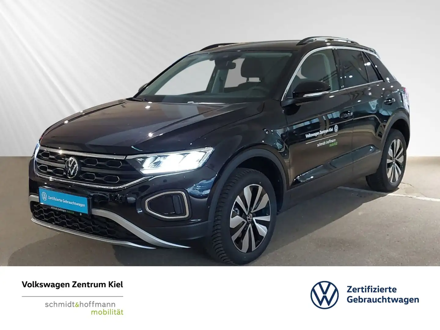 Volkswagen T-Roc MOVE 1.5 TSI PDC+SITZHZ+RFK+KLIMA+CARPLAY Klima Schwarz - 1