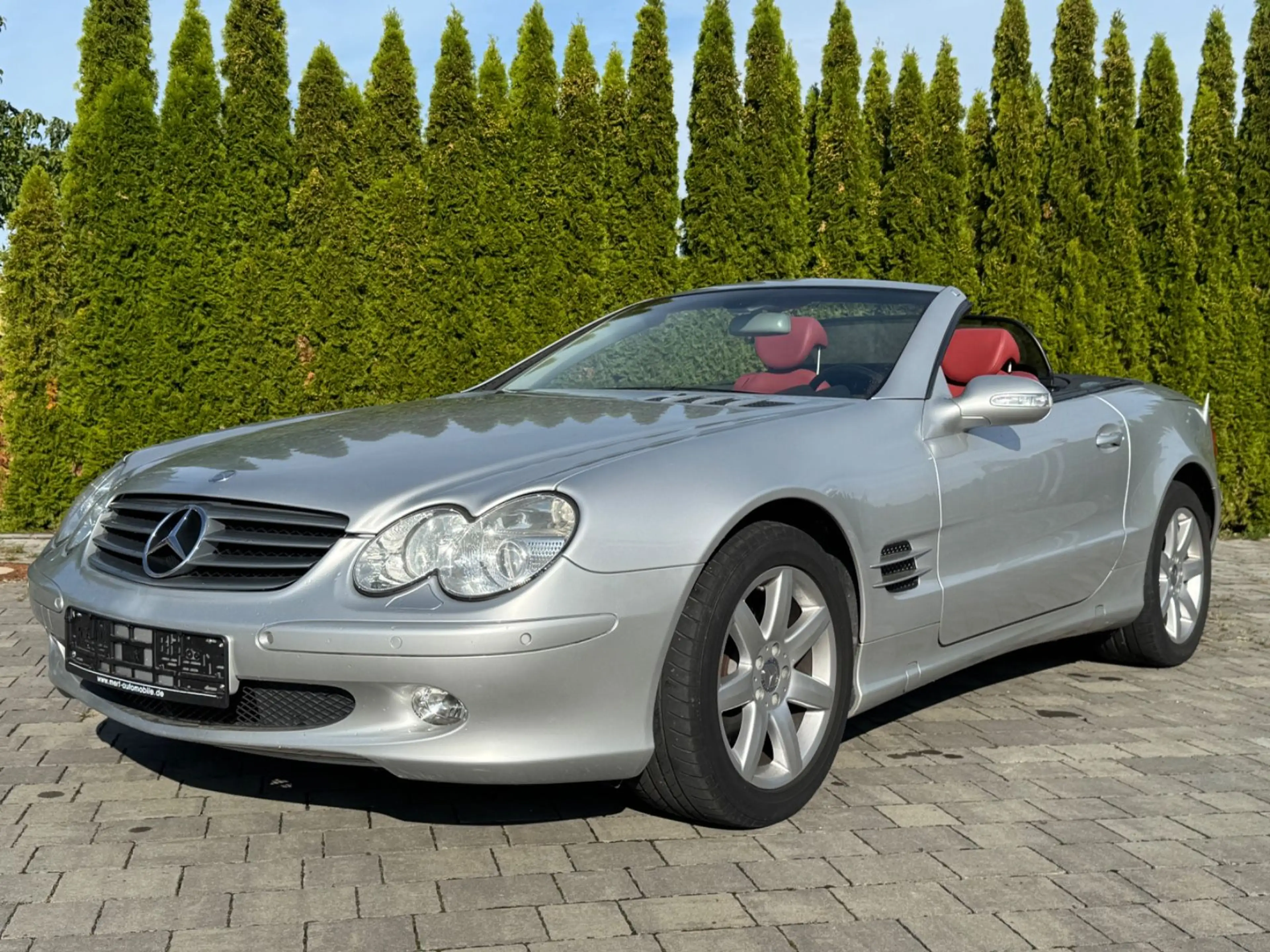 Mercedes-Benz SL 350 Leder Rot, 2. Hand
