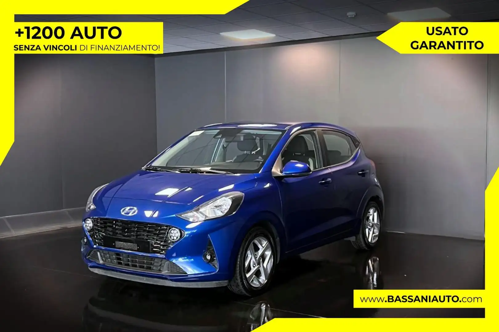 Hyundai i10 1.0 MPI Tech Blu/Azzurro - 1