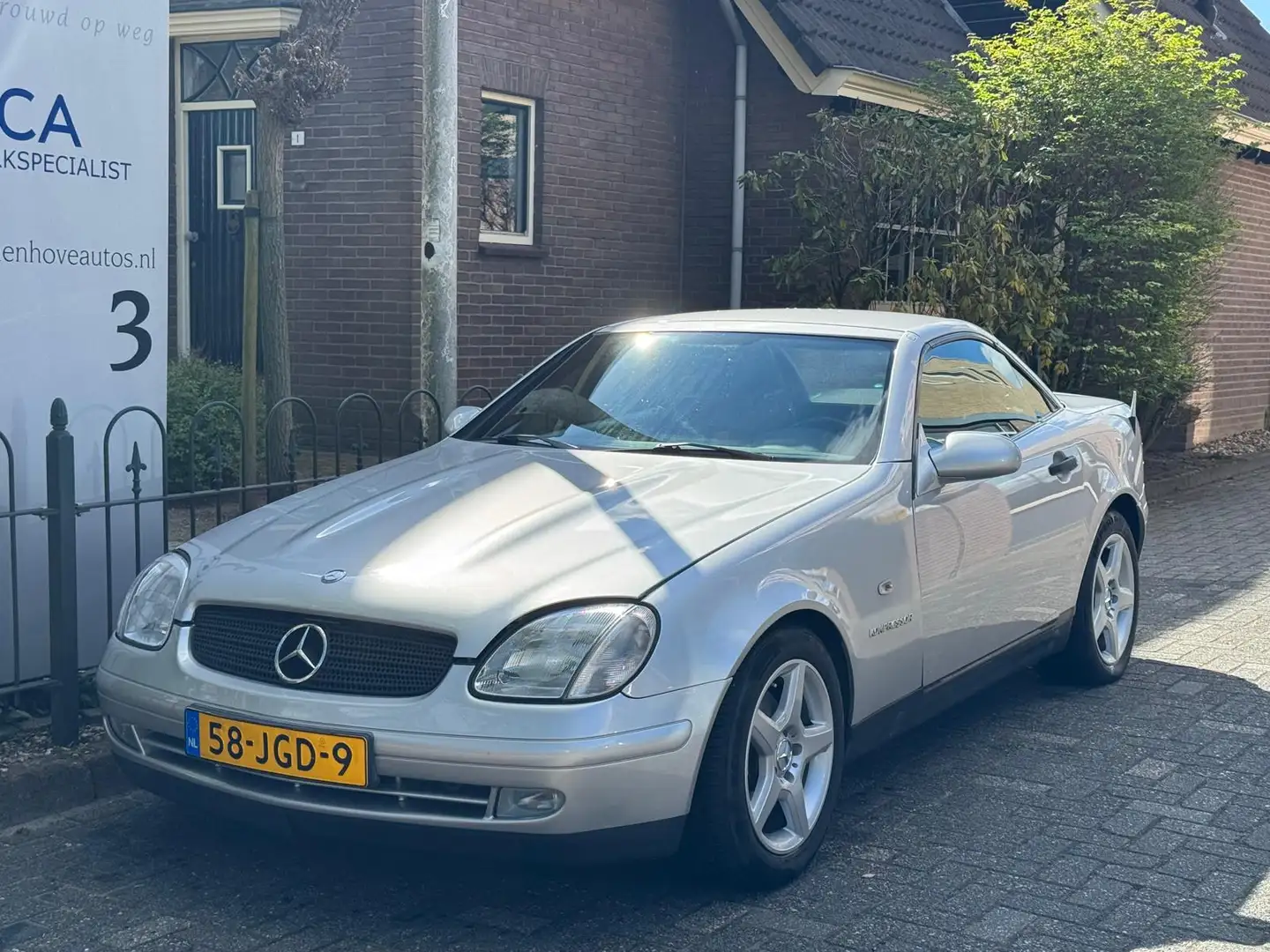 Mercedes-Benz SLK 230 K. Cabrio/Lichtmetalen velgen Серый - 2