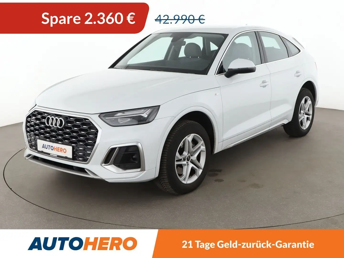 Audi Q5 40 TFSI quattro S line Aut.*VC*ACC*LED*CAM*SHZ* Weiß - 1