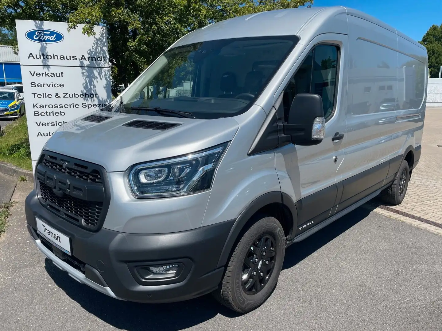 Ford Transit Kasten 350 L3 TRAIL 170PS *AWD*AHK*XENON Argintiu - 1