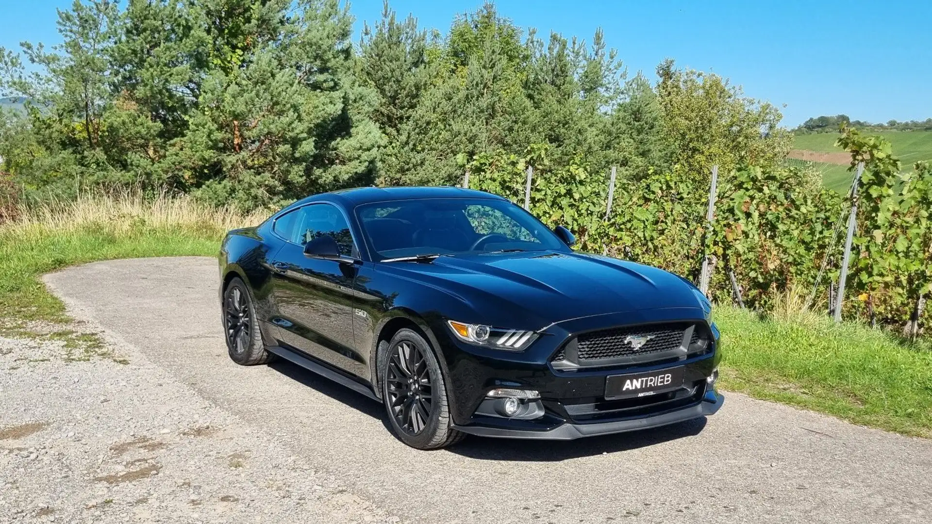 Ford Mustang 5.0 Ti-VCT V8 Fastback GT Premium Schwarz - 1