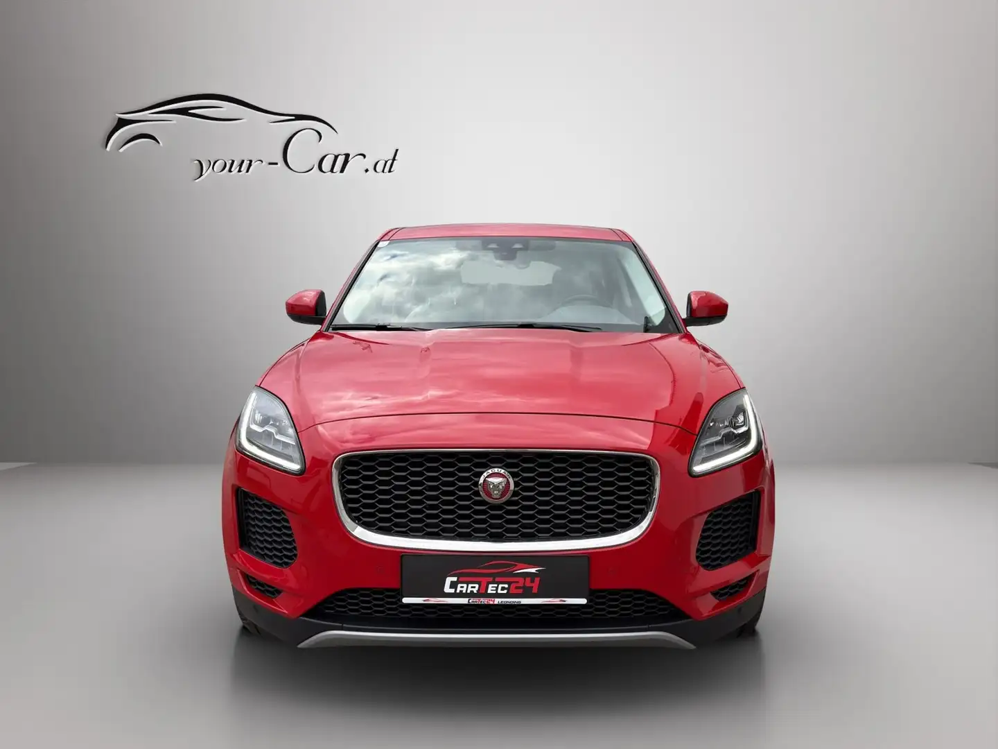 Jaguar E-Pace 2.0DI4 D150 S AWD Aut. *AHK, LED, SHA, NBA, LEDER* Rot - 2
