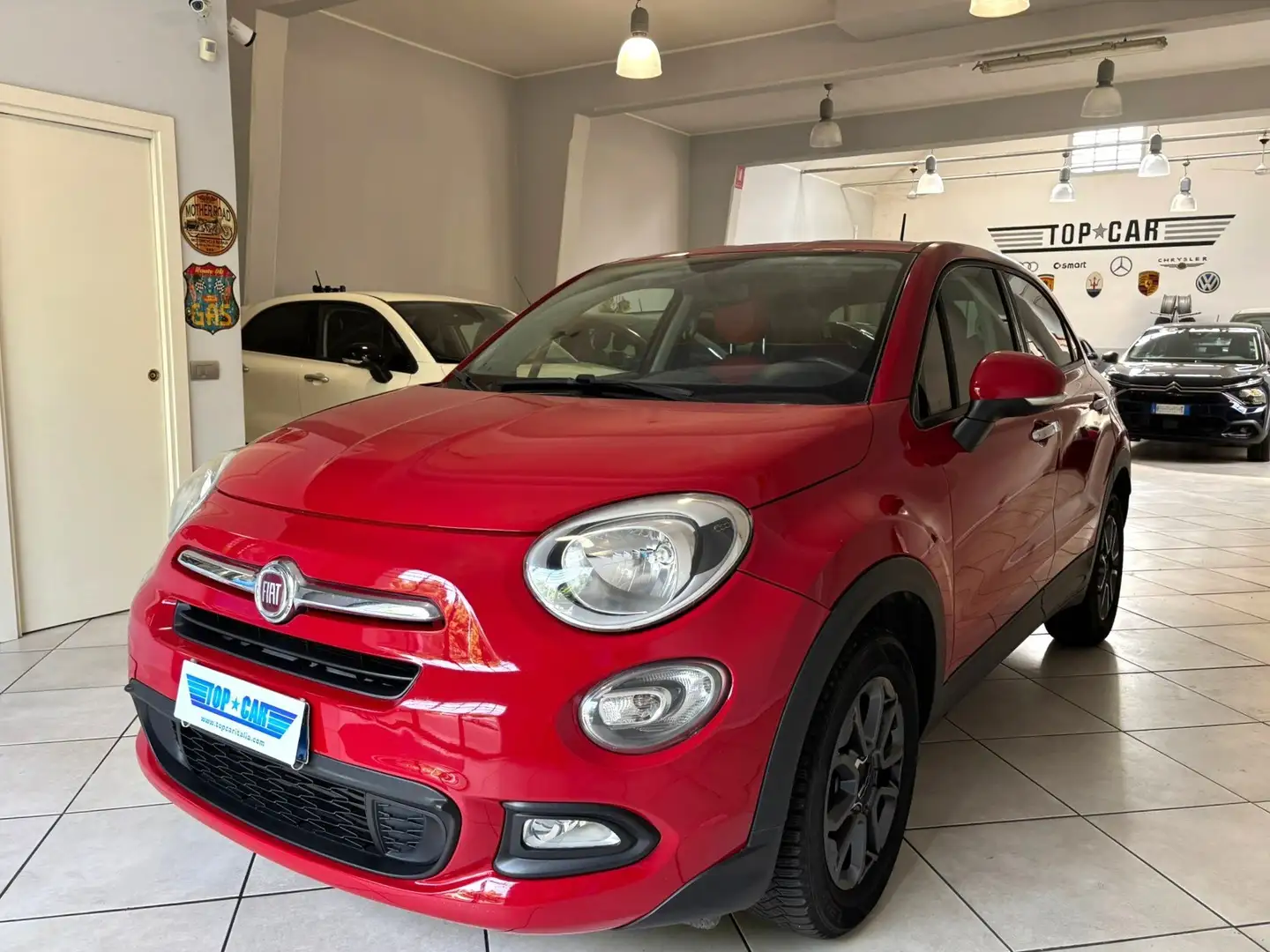 Fiat 500X 1.3 Mjt Pop Star 4x2 95cv Drive Selector - Neopat Rojo - 1