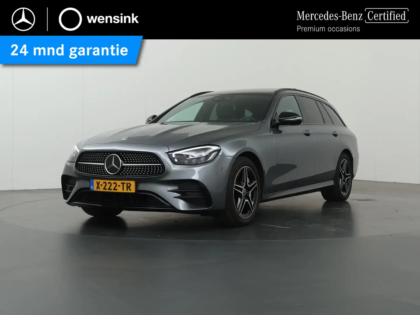Mercedes-Benz E 300 Estate de AMG Line | Navigatie | Parkeercamera | S Gris - 1