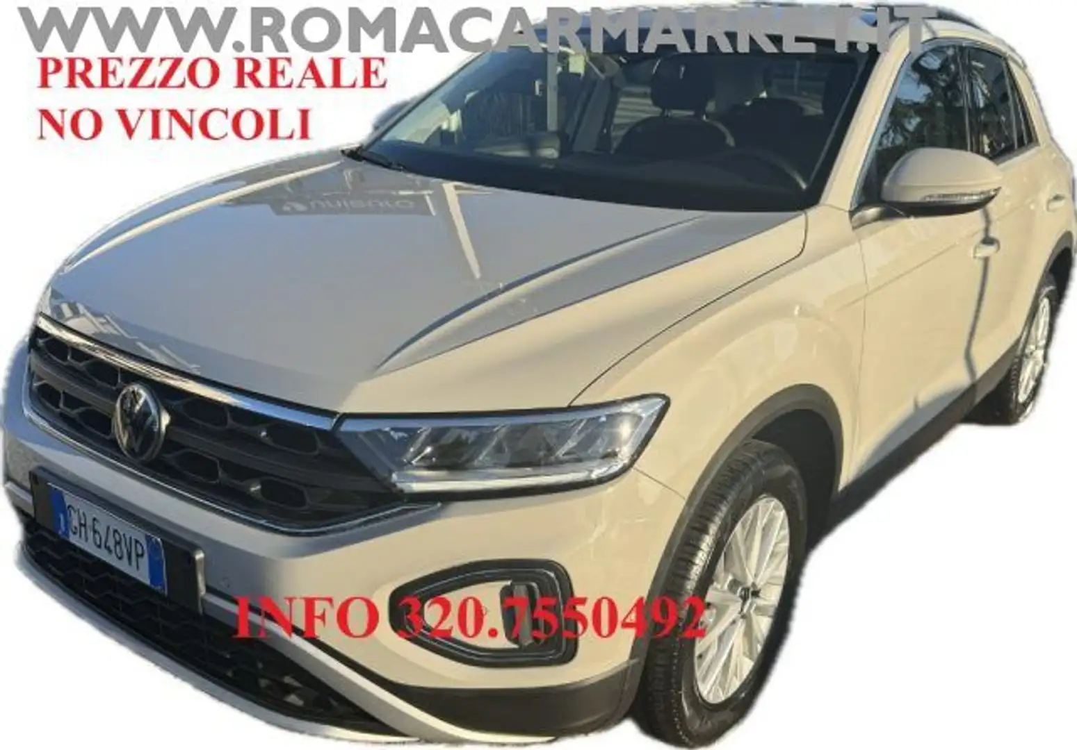 Volkswagen T-Roc 1.0 tsi Life 110cv KM CERTIFICATI  NO VINCOLI - 1