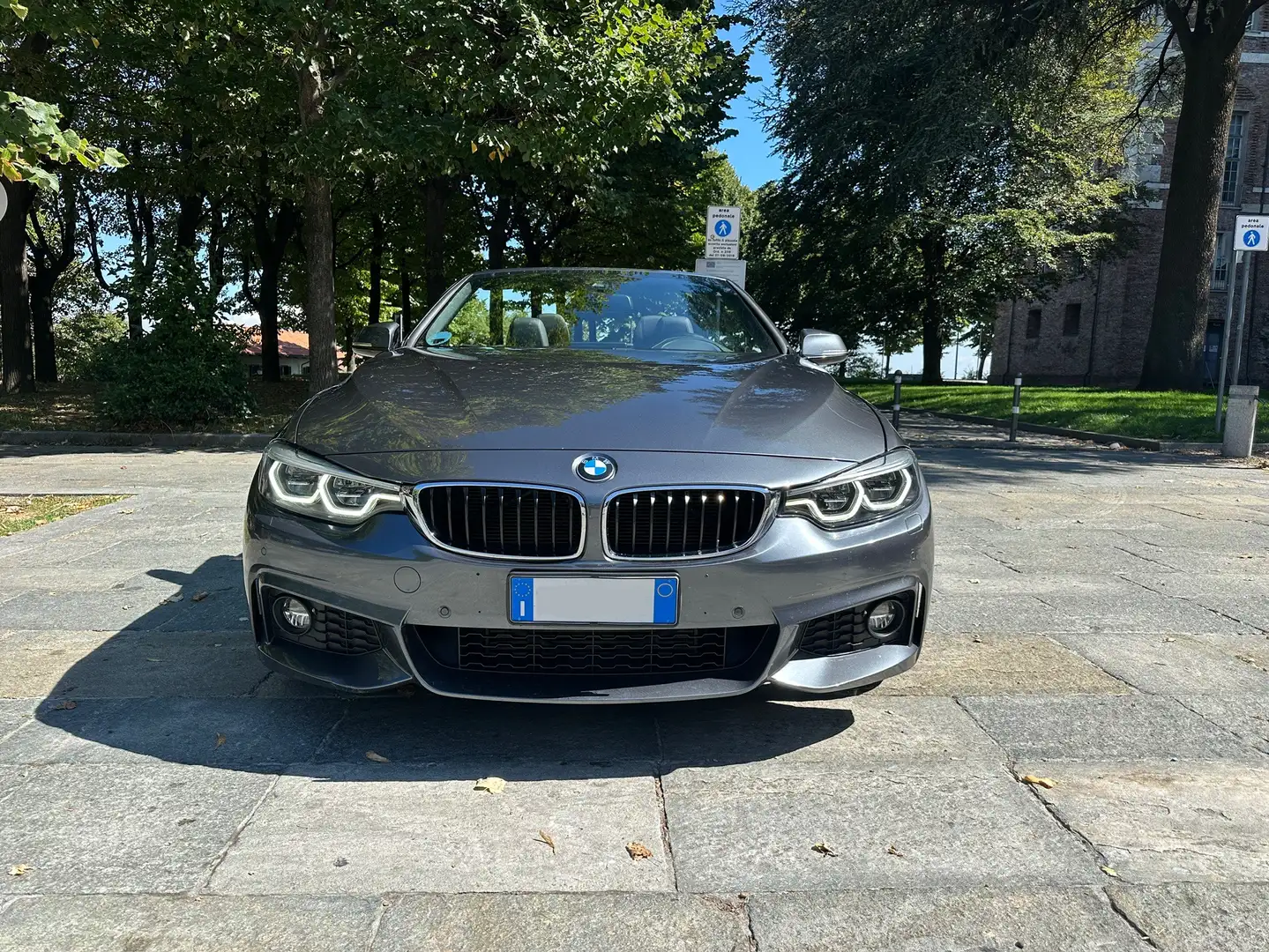 BMW 430 430d Cabrio MSport FULL OPTIONAL Grigio - 2