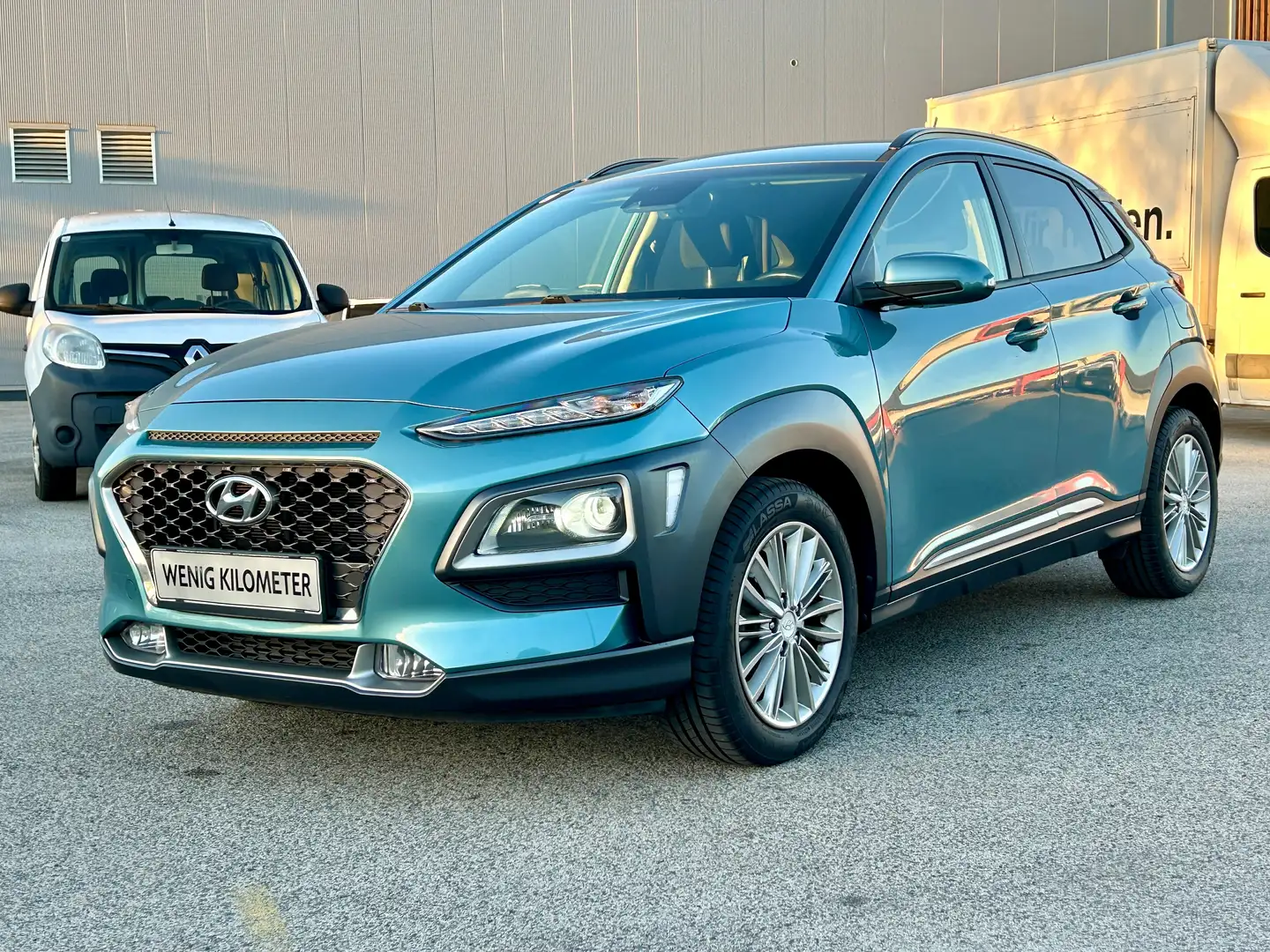 Hyundai KONA Kona 1,0 T-GDi Premium Blau - 1