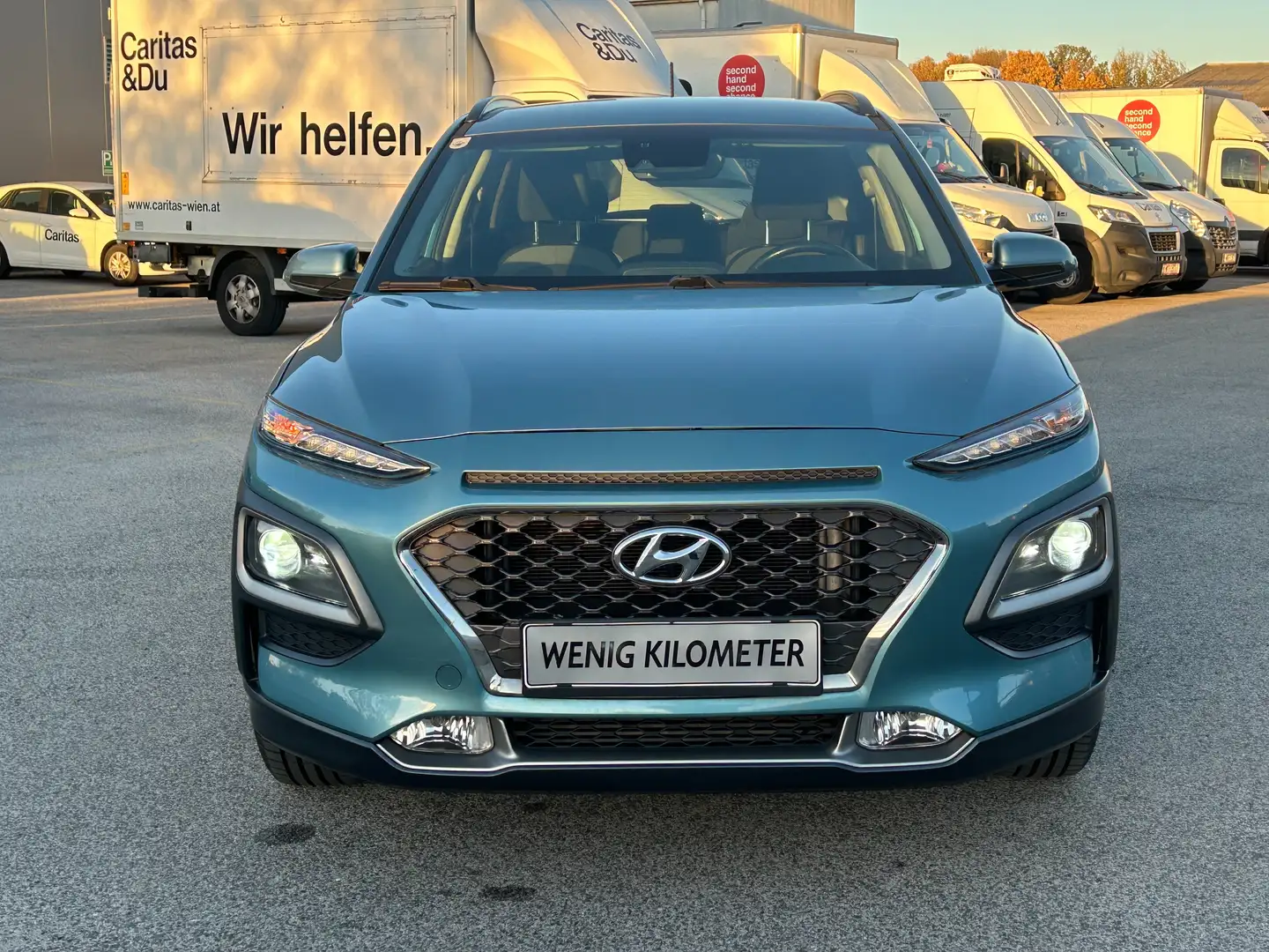 Hyundai KONA Kona 1,0 T-GDi Premium Blau - 2