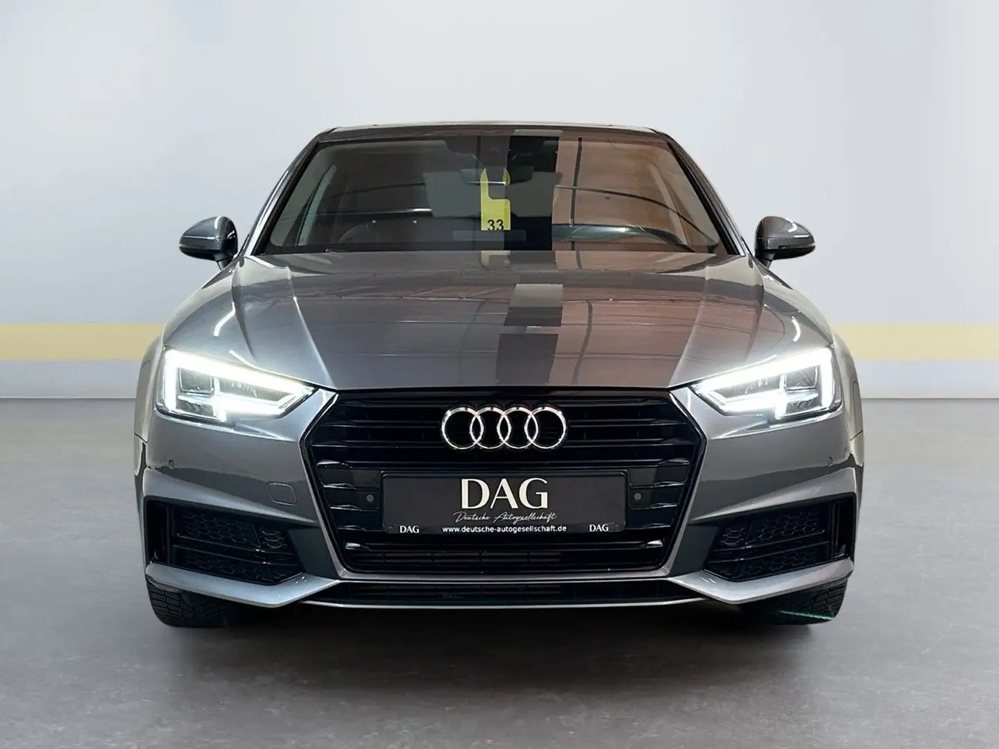 Audi A4 2.0 TFSI +S-LINE+LED+VIRTUAL+NAV+S.DACH+B&O+ Grau - 2
