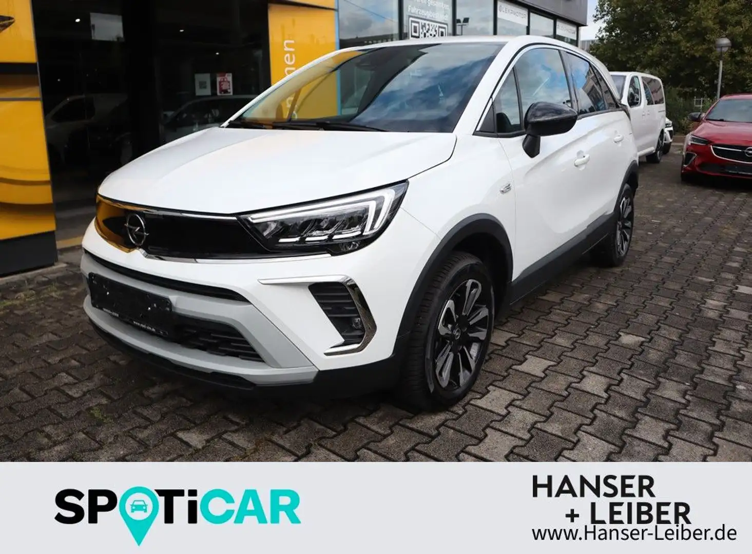 Opel Crossland X Crossland 1.2T AT6 Elegance LED Keyless Sitzhzg Weiß - 1