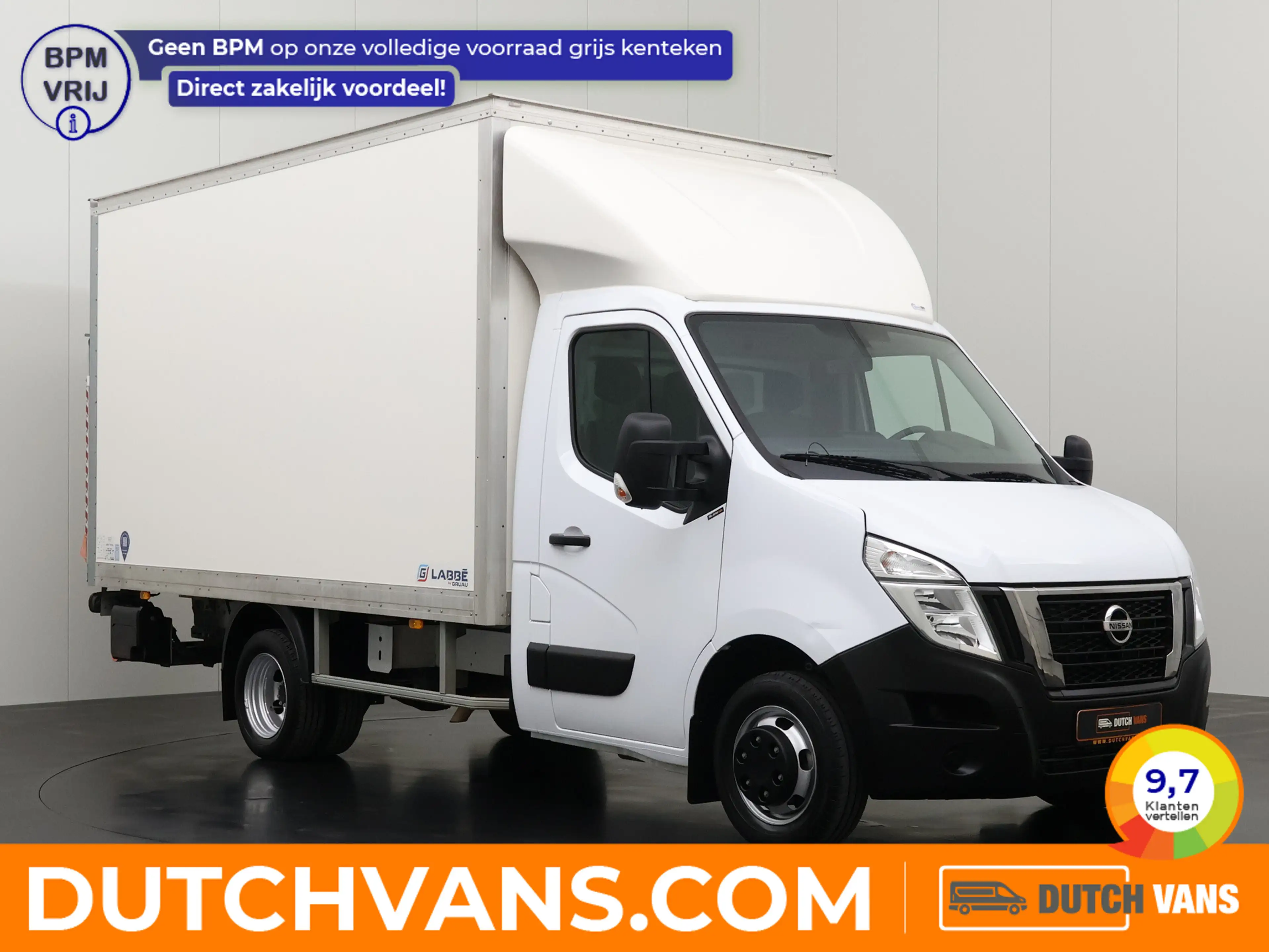 Renault Master 2.3DCI 165PK Dubbellucht Bakwagen+Laadklep | Daksp