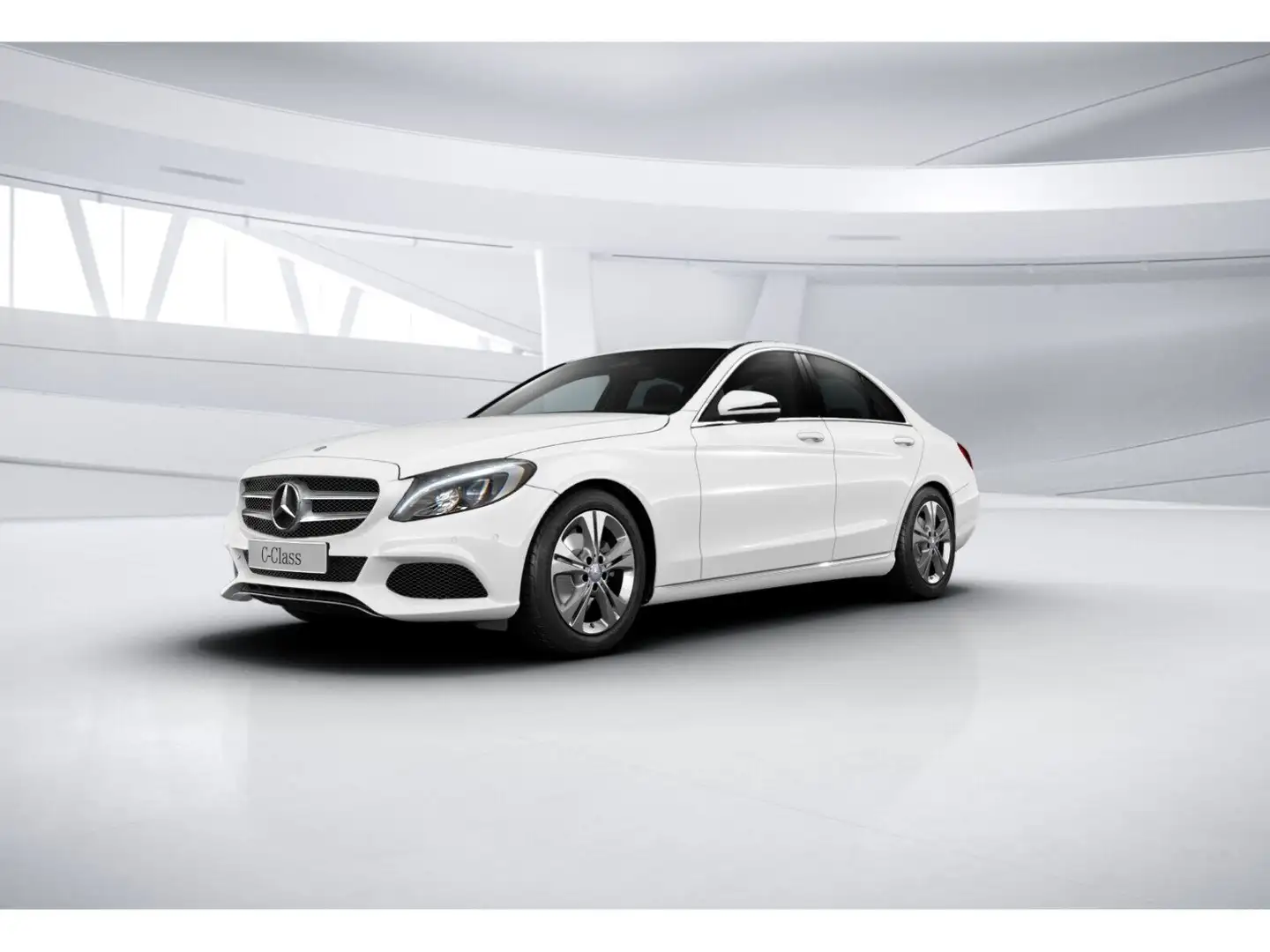 Mercedes-Benz C 180 d PTS LED SHZ Weiß - 1