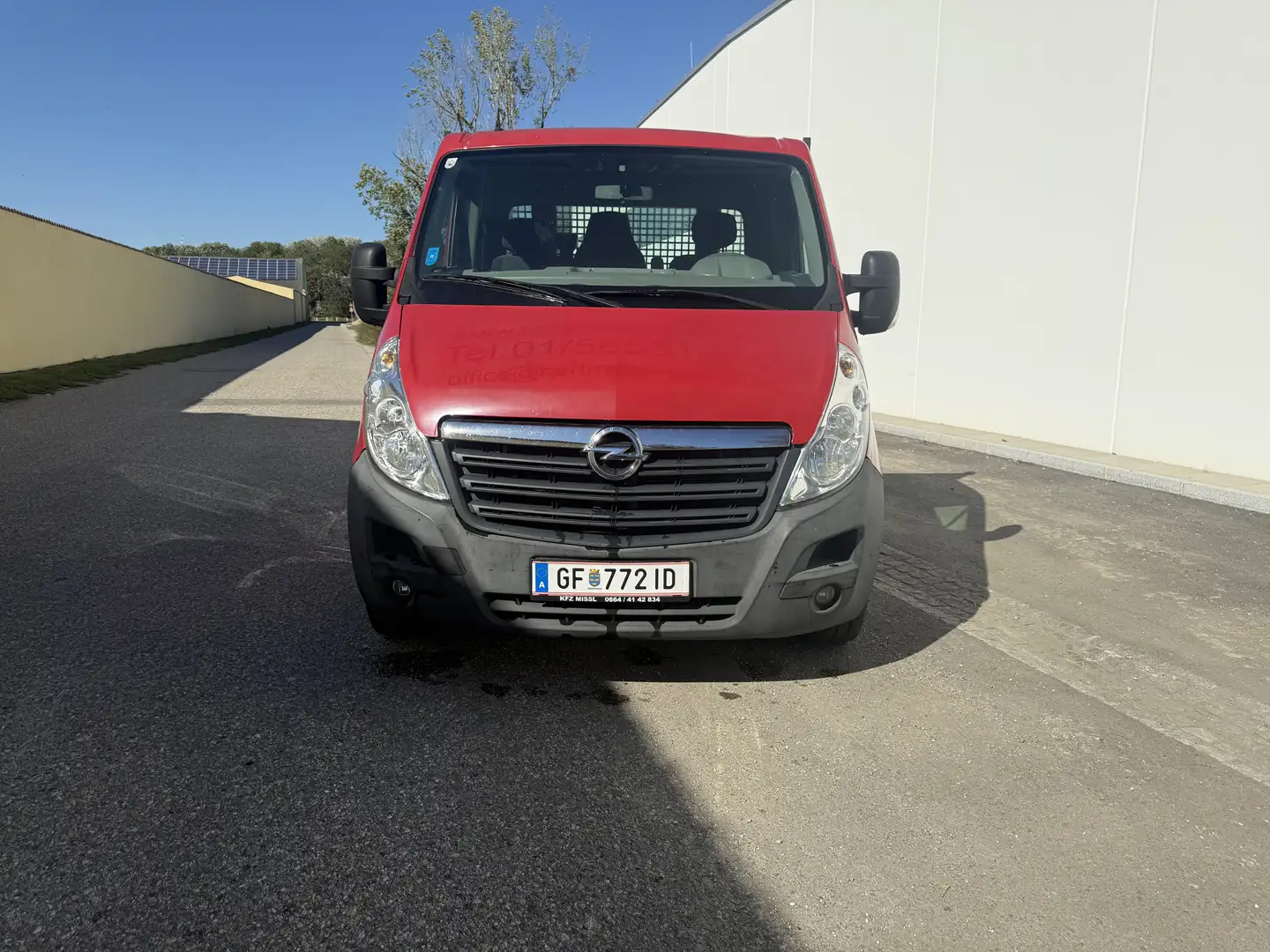 Opel Movano 2.3 pritsche mit pickal bis  04.2026 - 2