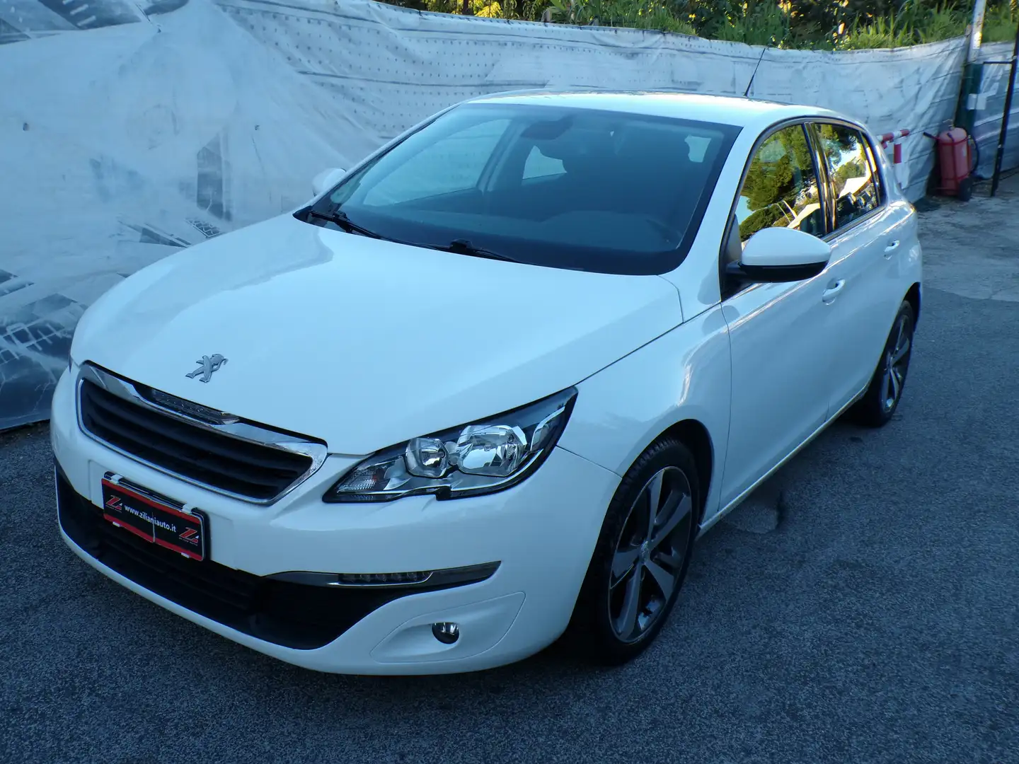 Peugeot 308 5p 1.6 AUTOMATICA..NAVI..BLUETOOTH.. Blanc - 2