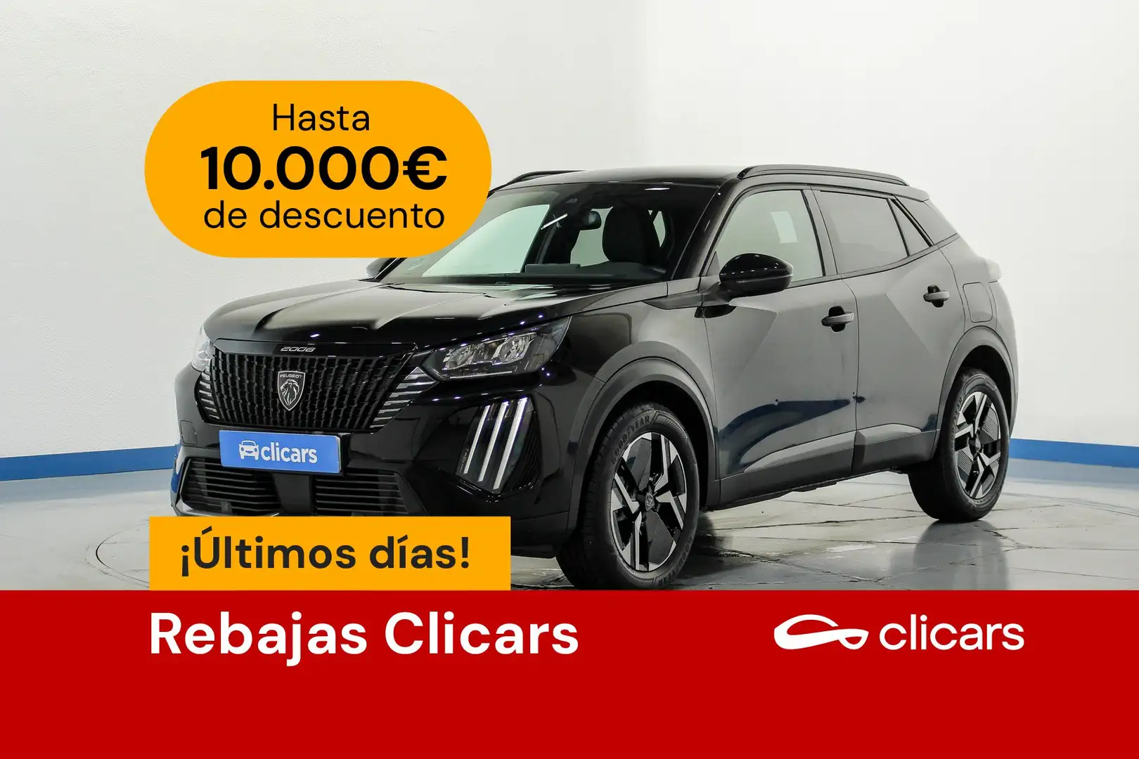 Peugeot 2008 1.2 PureTech S&S Allure 100 Noir - 1