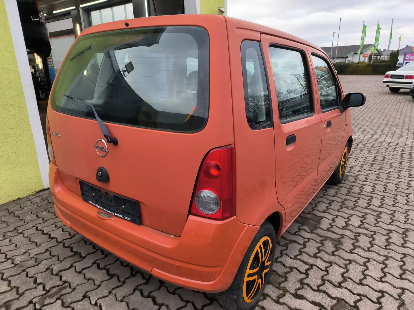 Opel Agila 1.0 12 V Aus 3 Hand Naranja - 2