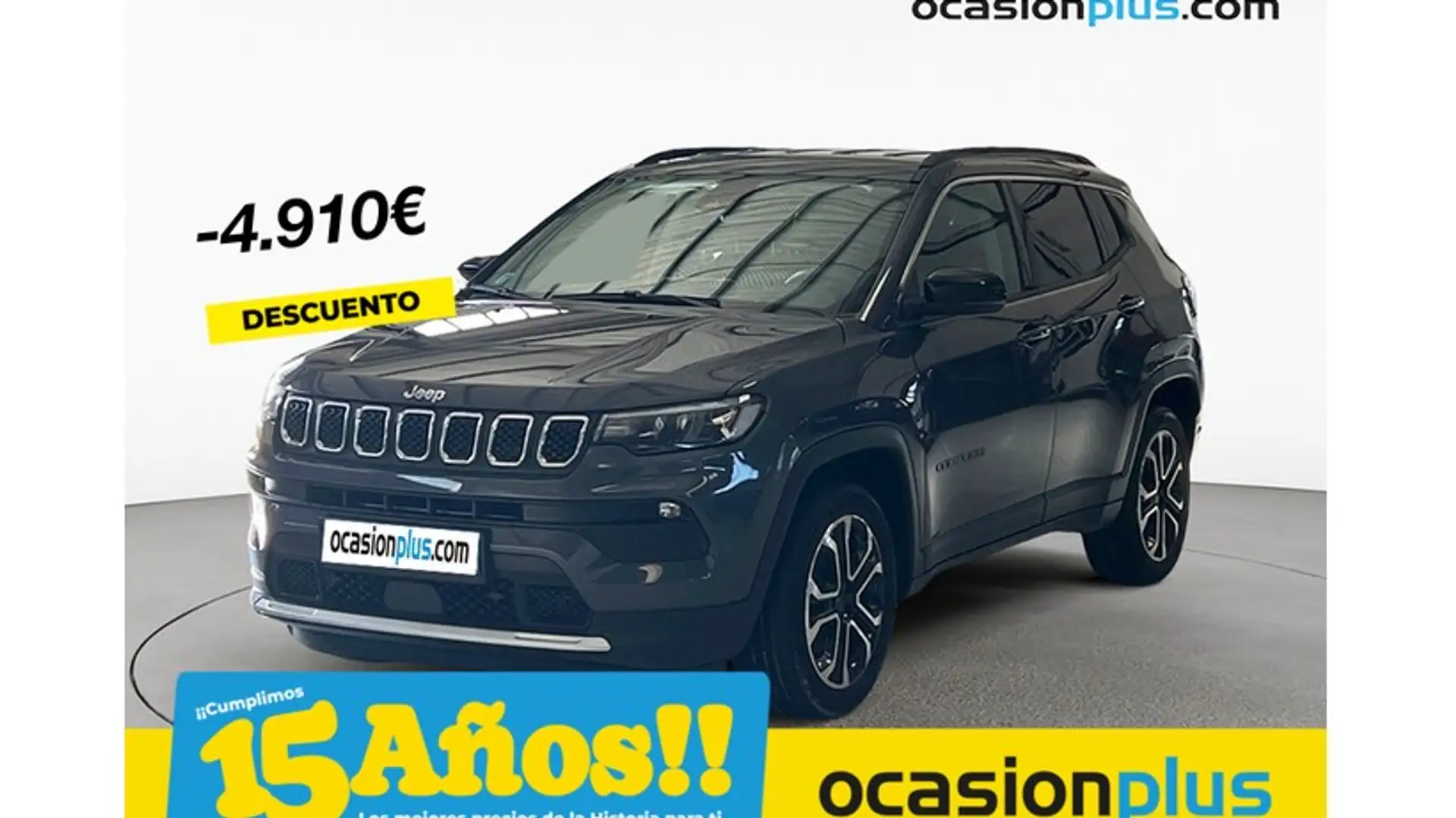 Jeep Compass 1.5 MHEV Limited FWD DCT Gris - 1