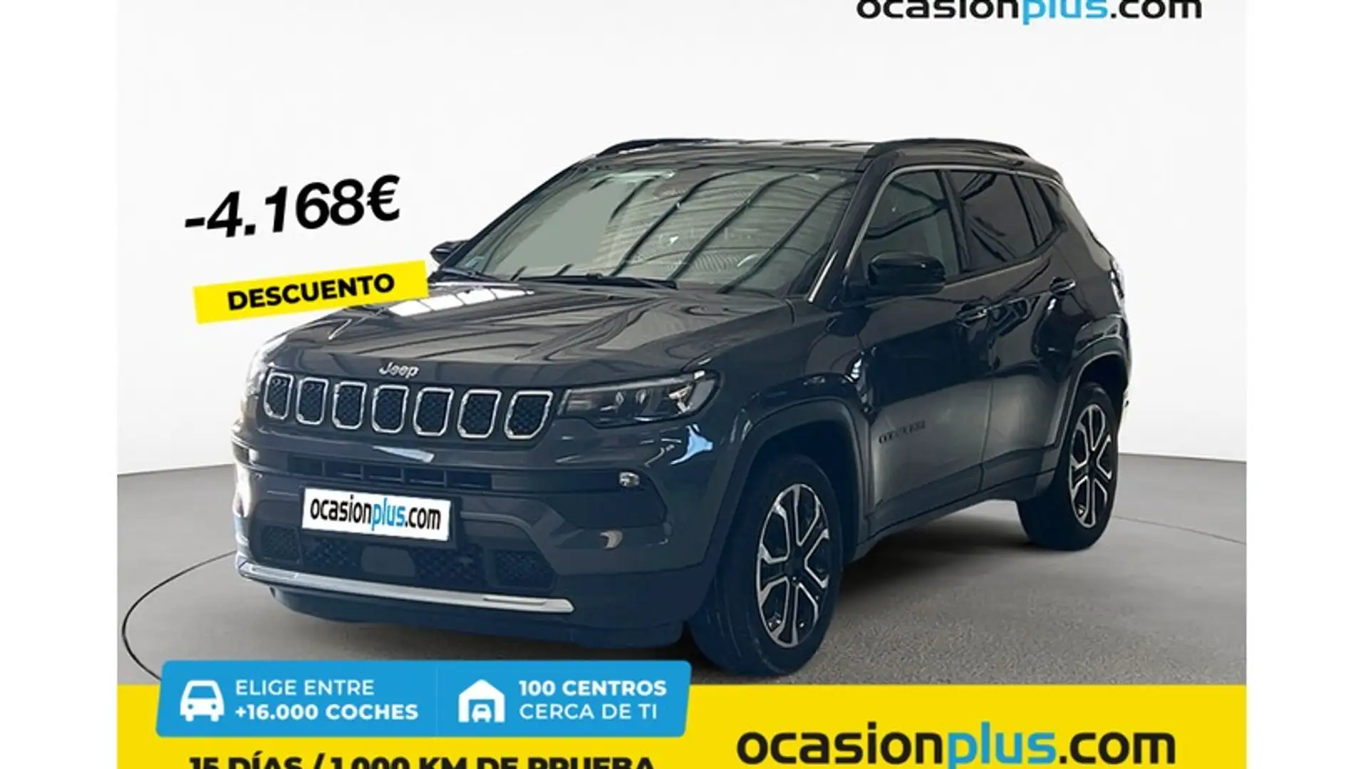 Jeep Compass 1.5 MHEV Limited FWD DCT Gris - 1