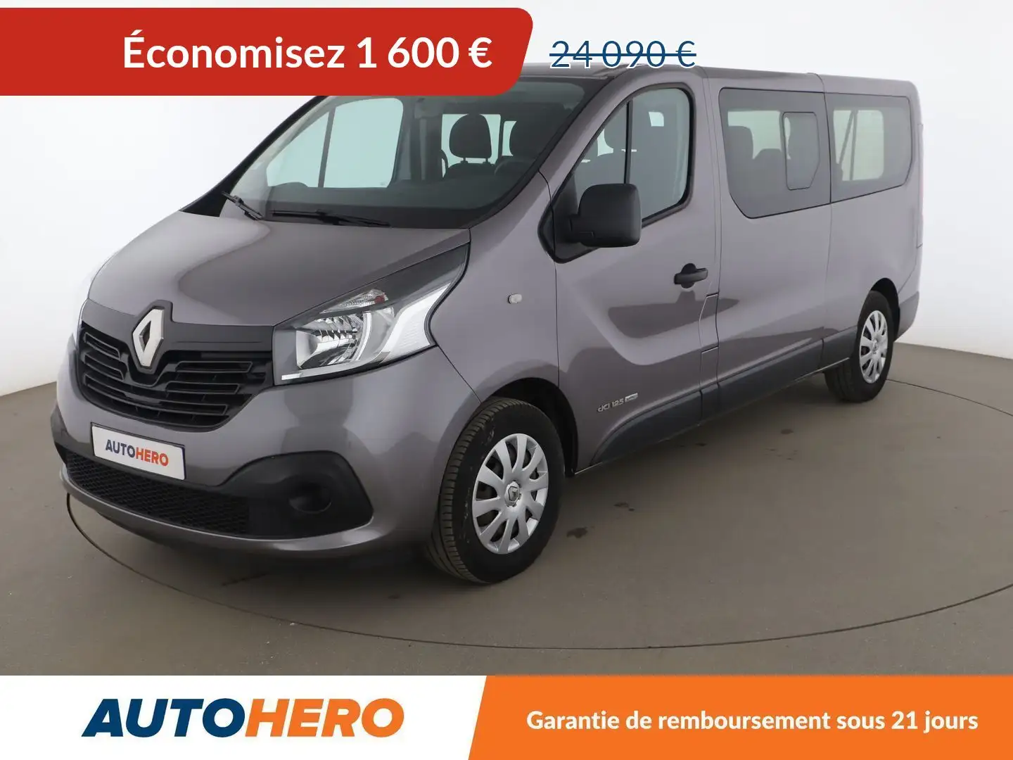 Renault Trafic Combi 1.6 dCi Energy Zen L2 Gris - 1