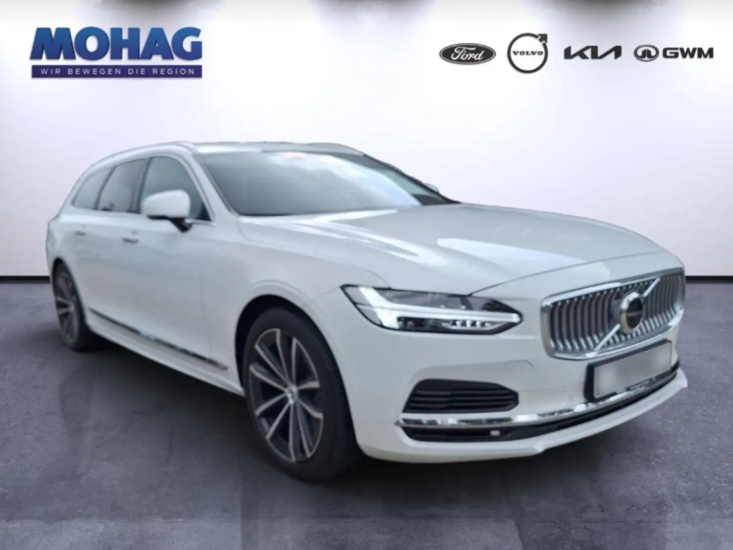 Volvo V90 T6 AWD Recharge Inscription PlugIn-Hybrid Weiß - 2