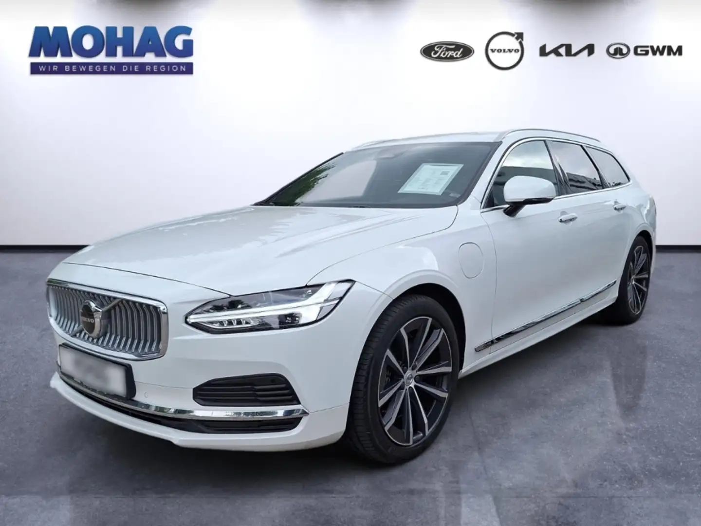 Volvo V90 T6 AWD Recharge Inscription PlugIn-Hybrid Weiß - 1