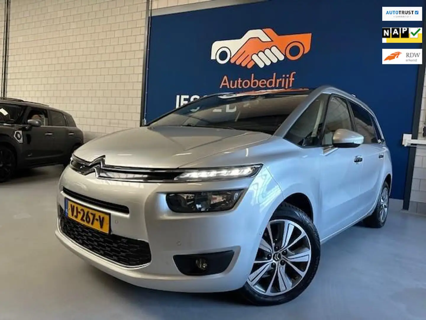 Citroen C4 Picasso 1.6 diesel/ grijs kenteken/ bj.2014/ navigatie/cli Gris - 1