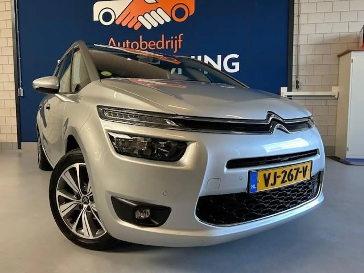Citroen C4 Picasso 1.6 diesel/ grijs kenteken/ bj.2014/ navigatie/cli Gris - 2
