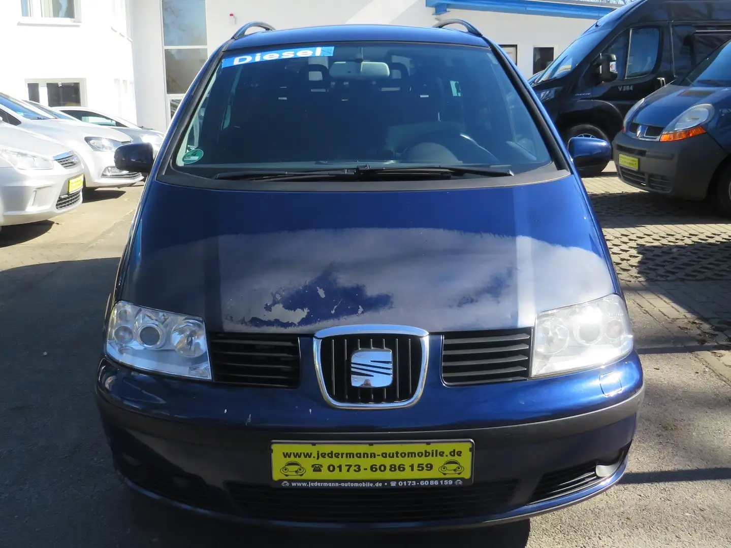 SEAT Alhambra Family 1.9 TDI 85 kW 7 Sitzer Albastru - 2