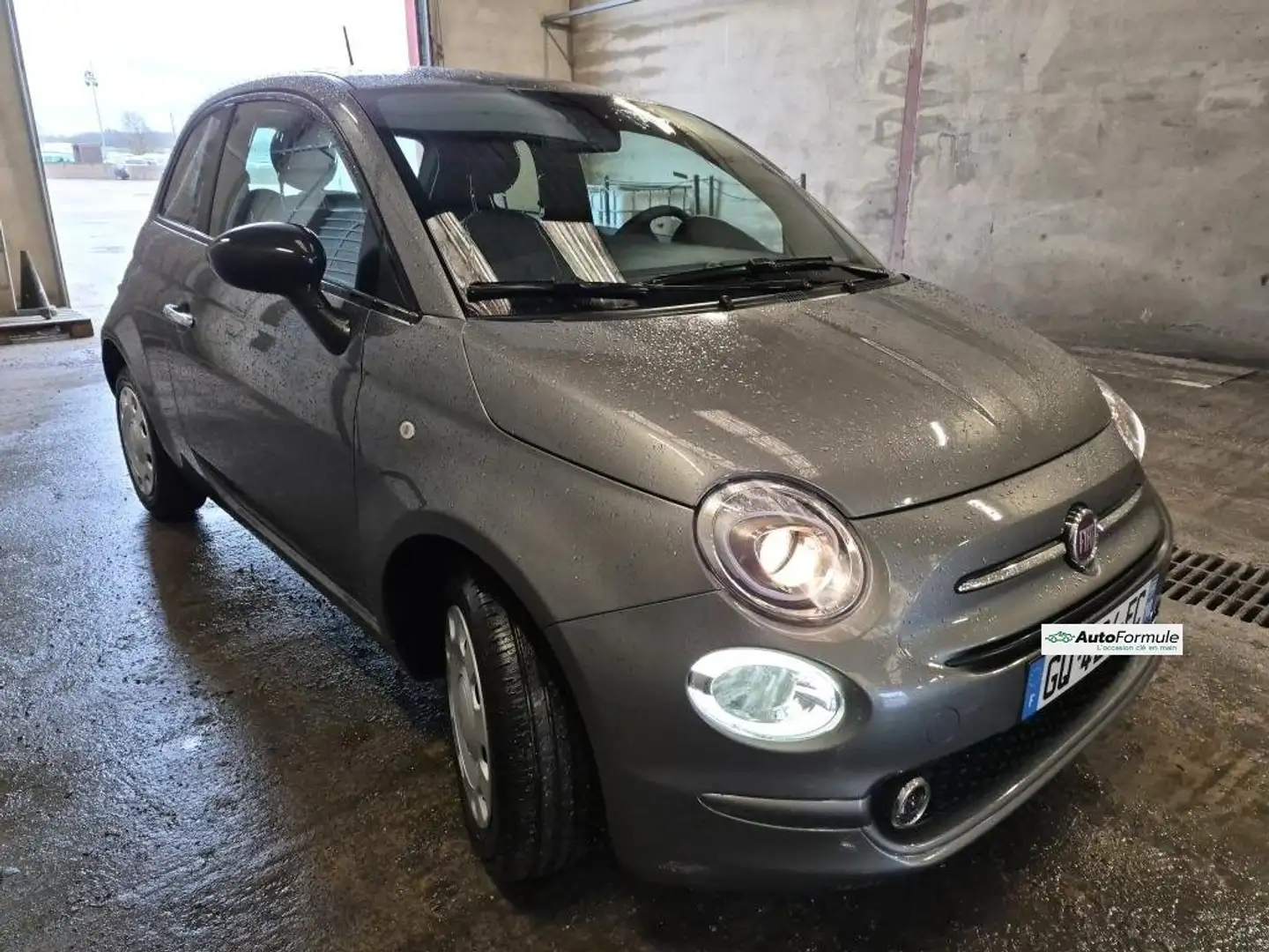 Fiat 500 1.0 Hybride BSG 70ch + Pack confort 2023 Gris - 2
