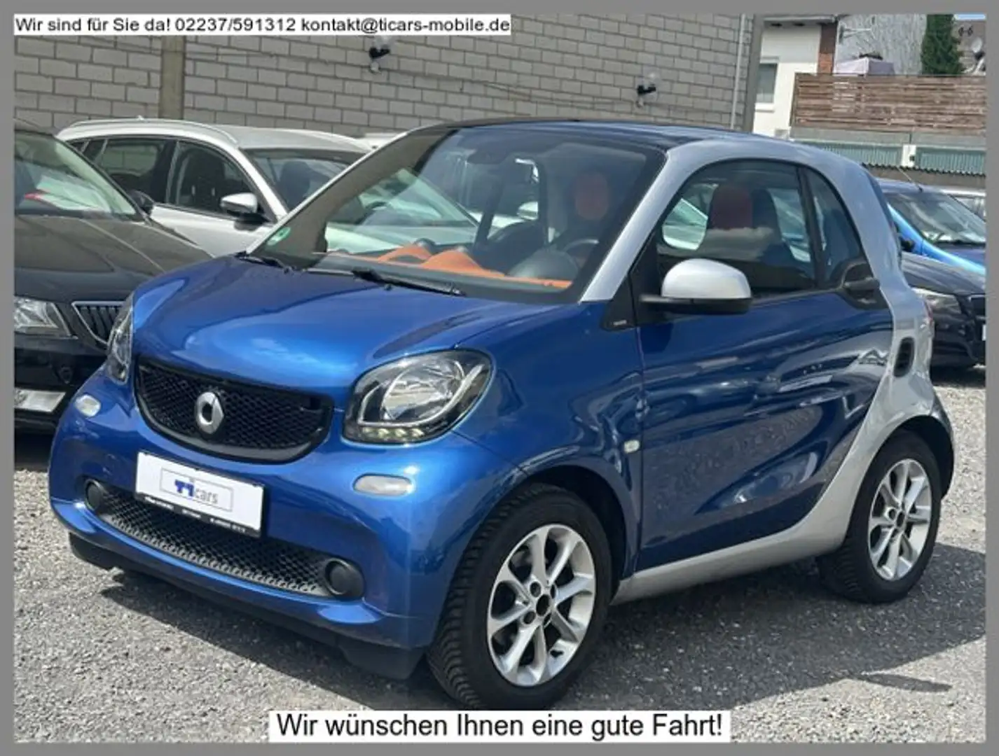 smart forTwo *1.Hand,Navi,Panoramadach,Garantie* Mavi - 1