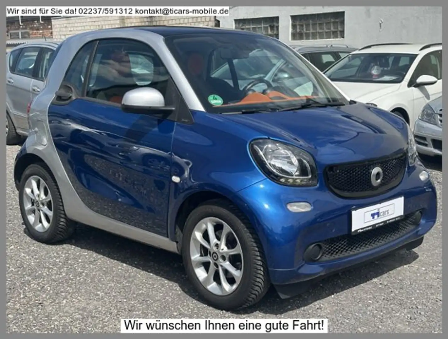 smart forTwo *1.Hand,Navi,Panoramadach,Garantie* Blu/Azzurro - 2