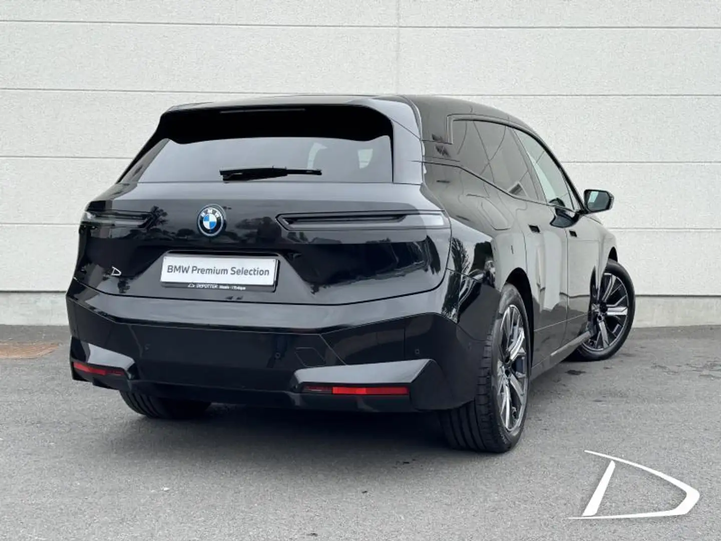 BMW iX 50 Zwart - 2