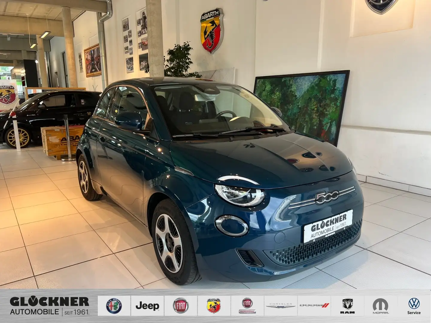 Fiat 500e Lim. Grün - 1