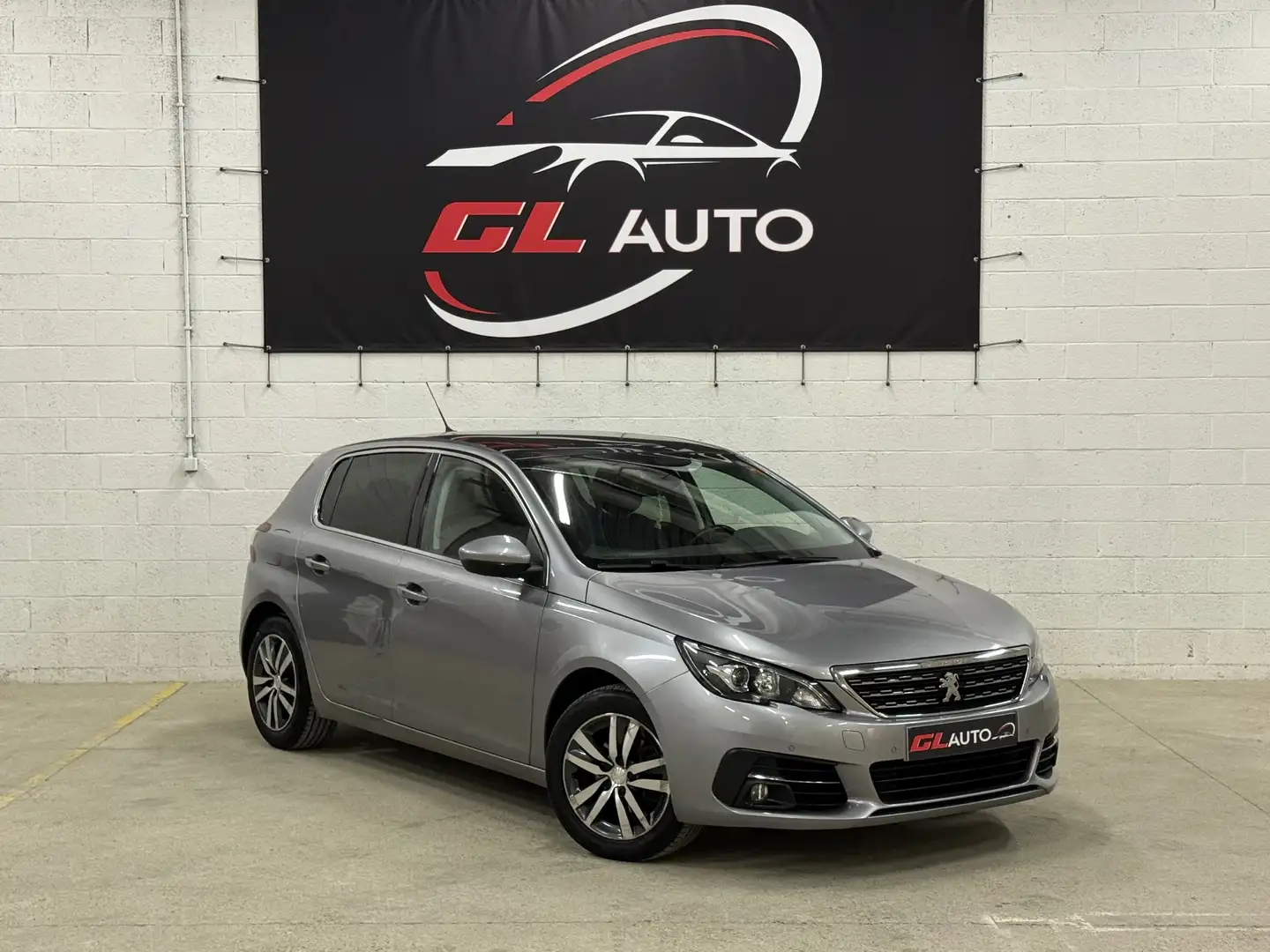 Peugeot 308 1.5 BLUEHDI * PALETTES * CAMÉRA * TVA DÉDUCTIBLE Grijs - 2