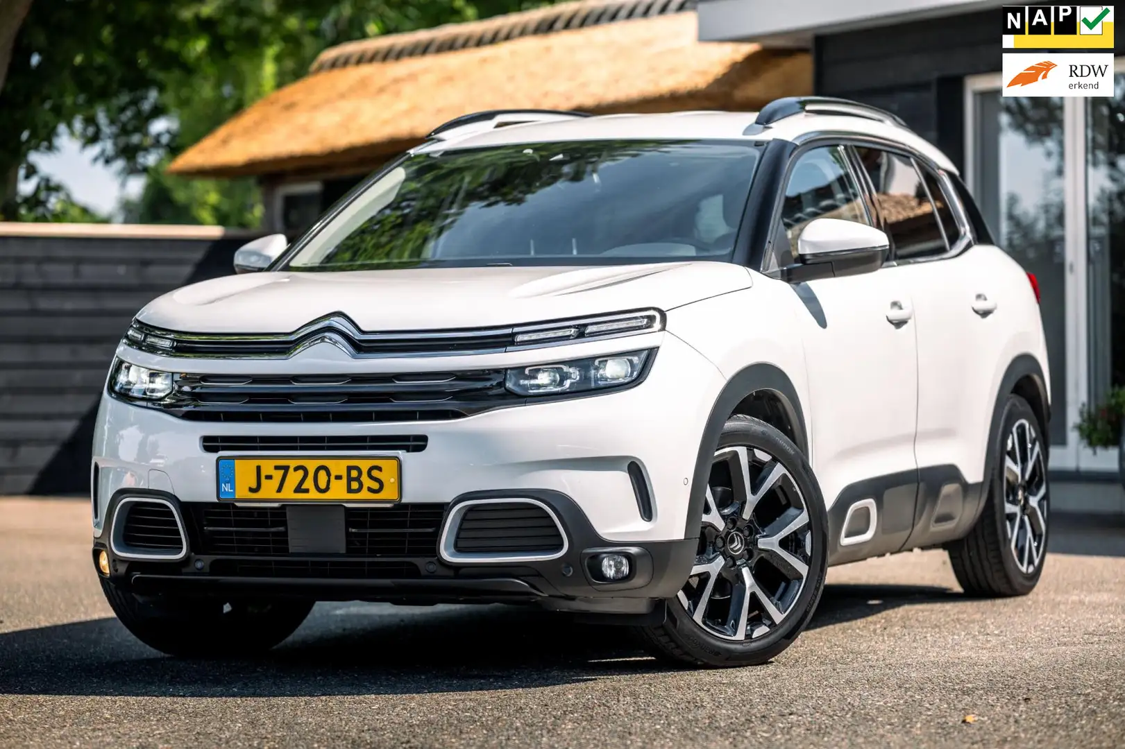 Citroen C5 Aircross 1.2 PureTech Business Plus Trekhaak I Adaptieve Cr Wit - 1
