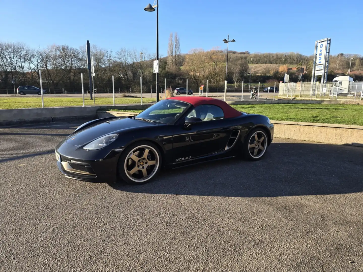 Porsche 718 Boxster GTS 25e anniversaire 4.0L 400ch Schwarz - 1