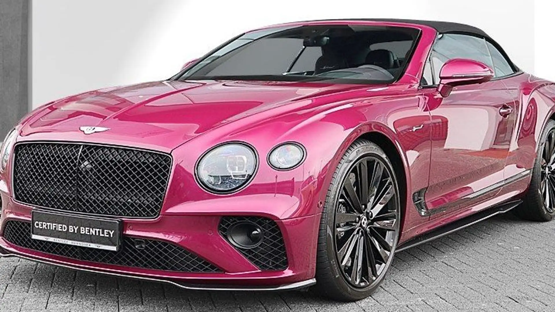 Bentley Continental GT Speed W12 Convertible Fioletowy - 1